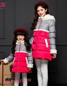 网红冬季亲子装图片,网红亲子装潮流盘点