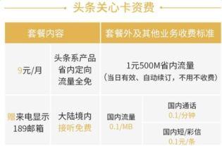 头条里的免流量服务,畅享网络无忧，轻松节省话费